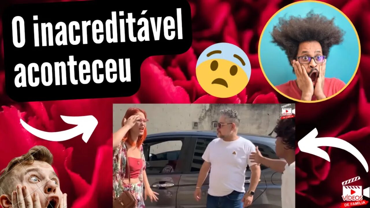 Ela não entedeu o motivo de ele fazer isso! 😱😱😱