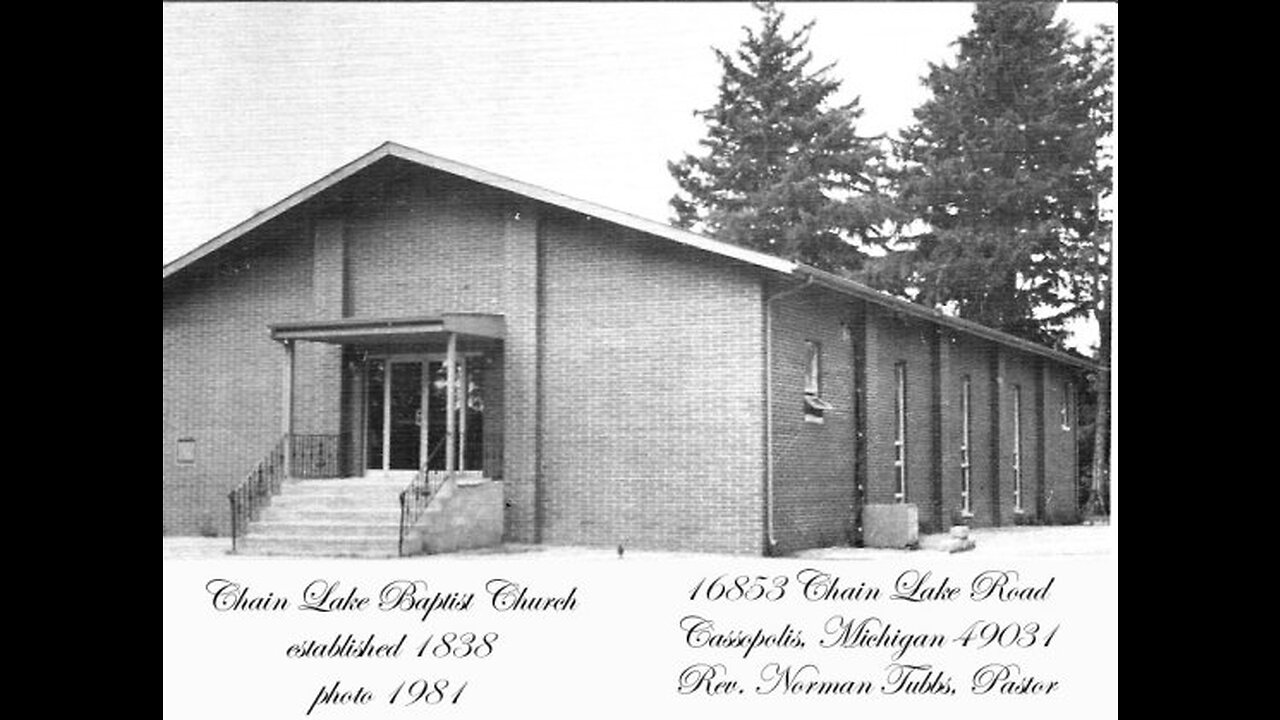 Chain Lake Missionary Baptist Church - 9/24/2023