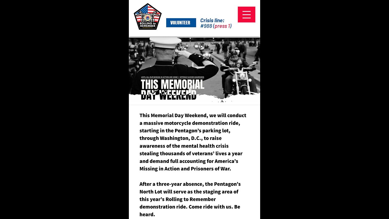 Rolling to Remember Washington,DC🇺🇸