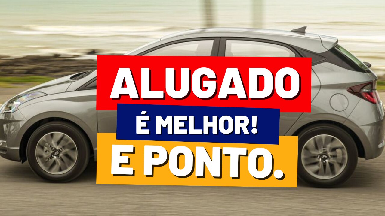 NÃO COMPRE UM CARRO PARA TRABALHAR DE UBER E 99 ANTES DE VER ESTE VÍDEO | Carro alugado vale a pena?
