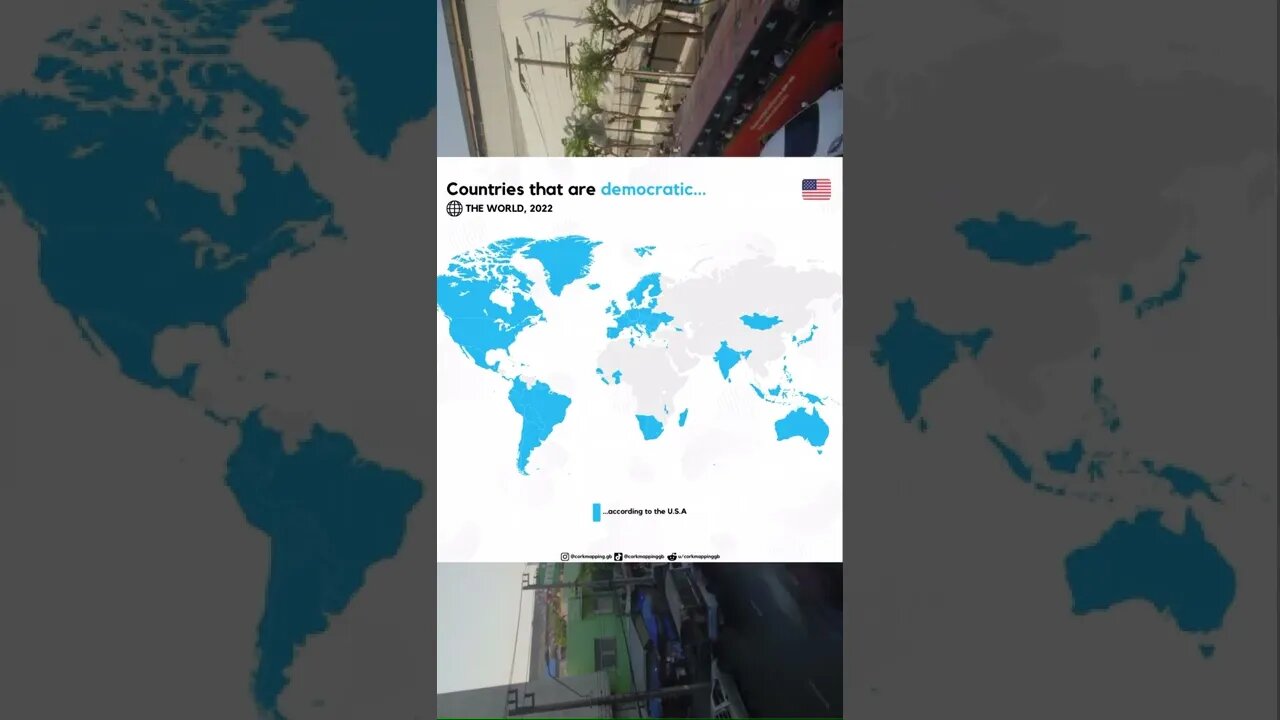 Democratic countries in 2022