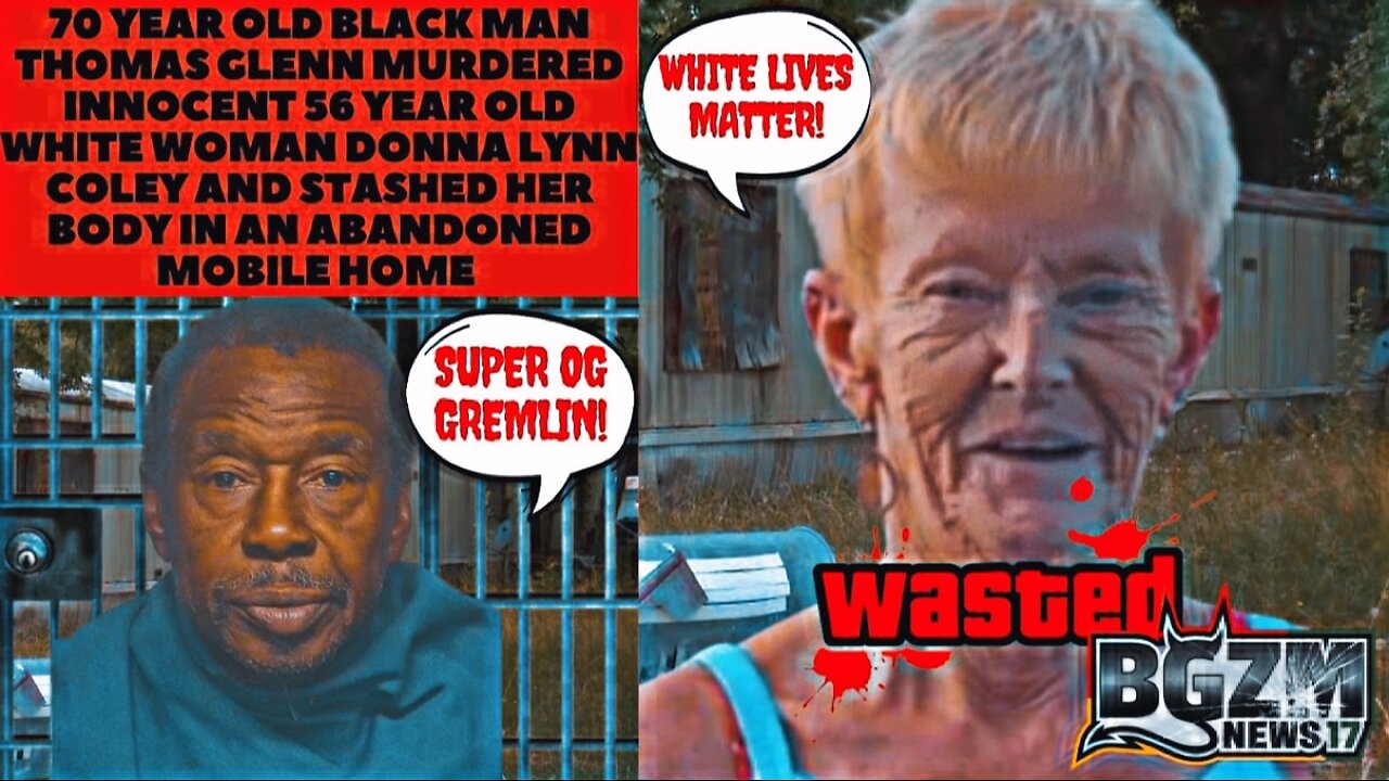 70 y/o Black Man Thomas Glenn Murdered 56 y/o White Woman Donna Lynn Coley Dumps Her in Mobile Home