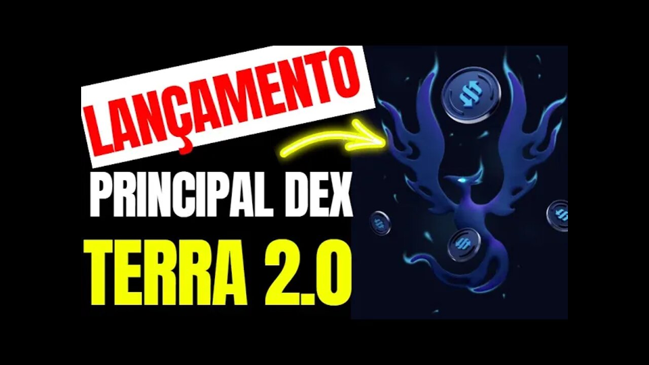 🚨🚨 LUNA 2.0 TUDO SOBRE NOVA DEX DA TERRA LUNA DETALHADO LANÇADA🚨🚨