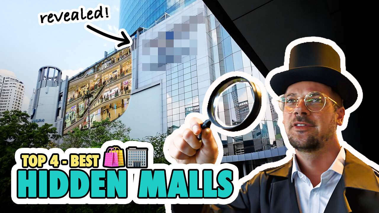 HIDDEN MALLS in Bangkok! 🛍️🏢🔍