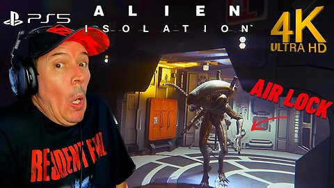 Crew expendable on ps5 locking Alien in airlock scene