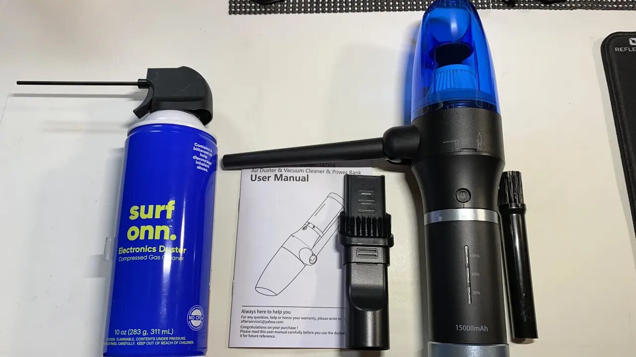 Best Cordless Air Duster? Koonie 77000RPM Unboxing, Overview, & Comparison to Canned Air