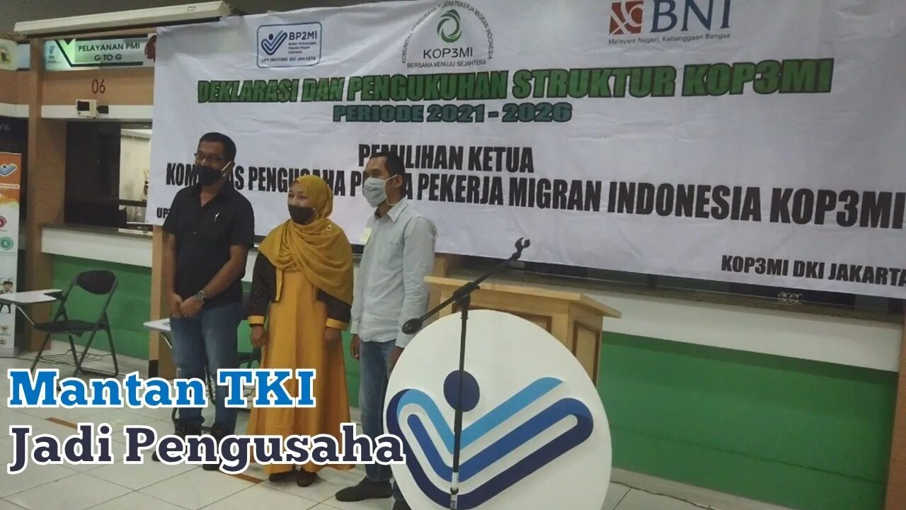 Pemilihan Ketua KOP3MI, Komunitas Pengusaha Purna Pekerja Migran Indonesia