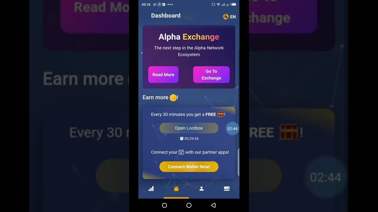 Gagner crypto monnaie alpha wallet projet minage jeux application