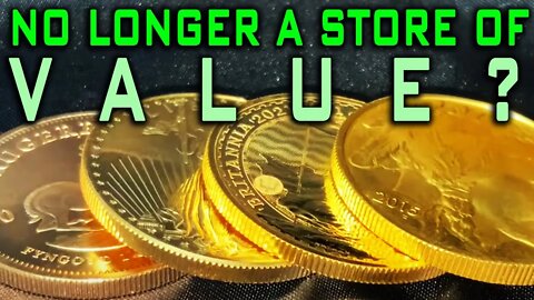 Gold No Longer A Store Of Value According To...