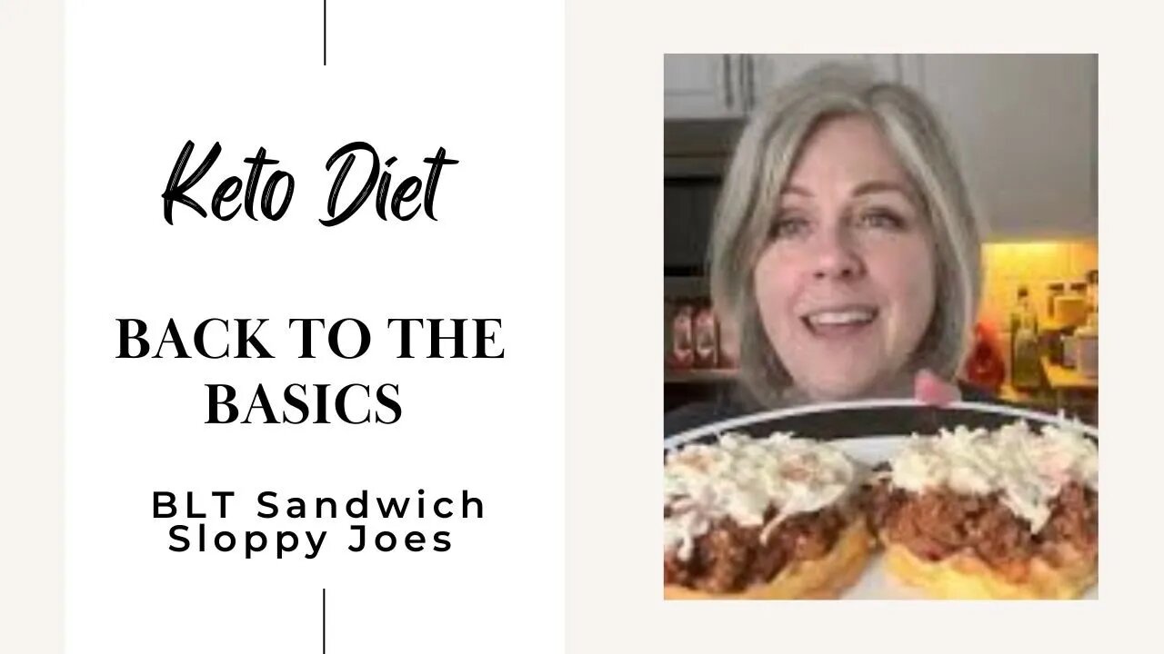 Keto Sloppy Joes / Chaffle Recipe / Coleslaw Recipe / Basics of Keto Day 5 What I Eat on Keto Diet