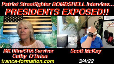 PATRIOT STREETFIGHTER INTERVIEW MK ULTRA SURVIVOR CATHY O'BRIEN EXPOSING PRESIDENTS, PT.2