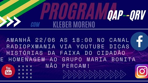 Macanudos e Macanudas amanhã tem nossa Live não percam!