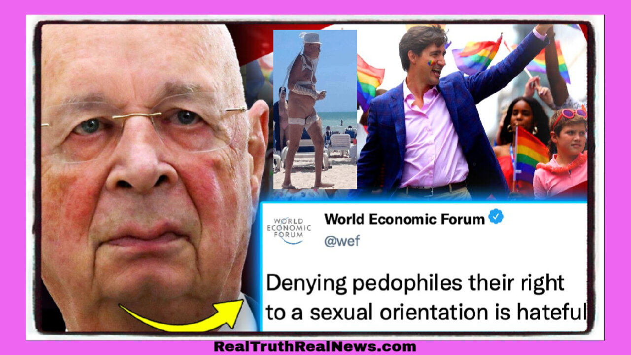 🌈⃤ 👨🏽‍🤝‍👨🏻 Sick and Twisted LGBTQ+ Leaders Sign WEF Treaty to Accept Pedophiles as 'Legally Protected Minority' ... WTF?