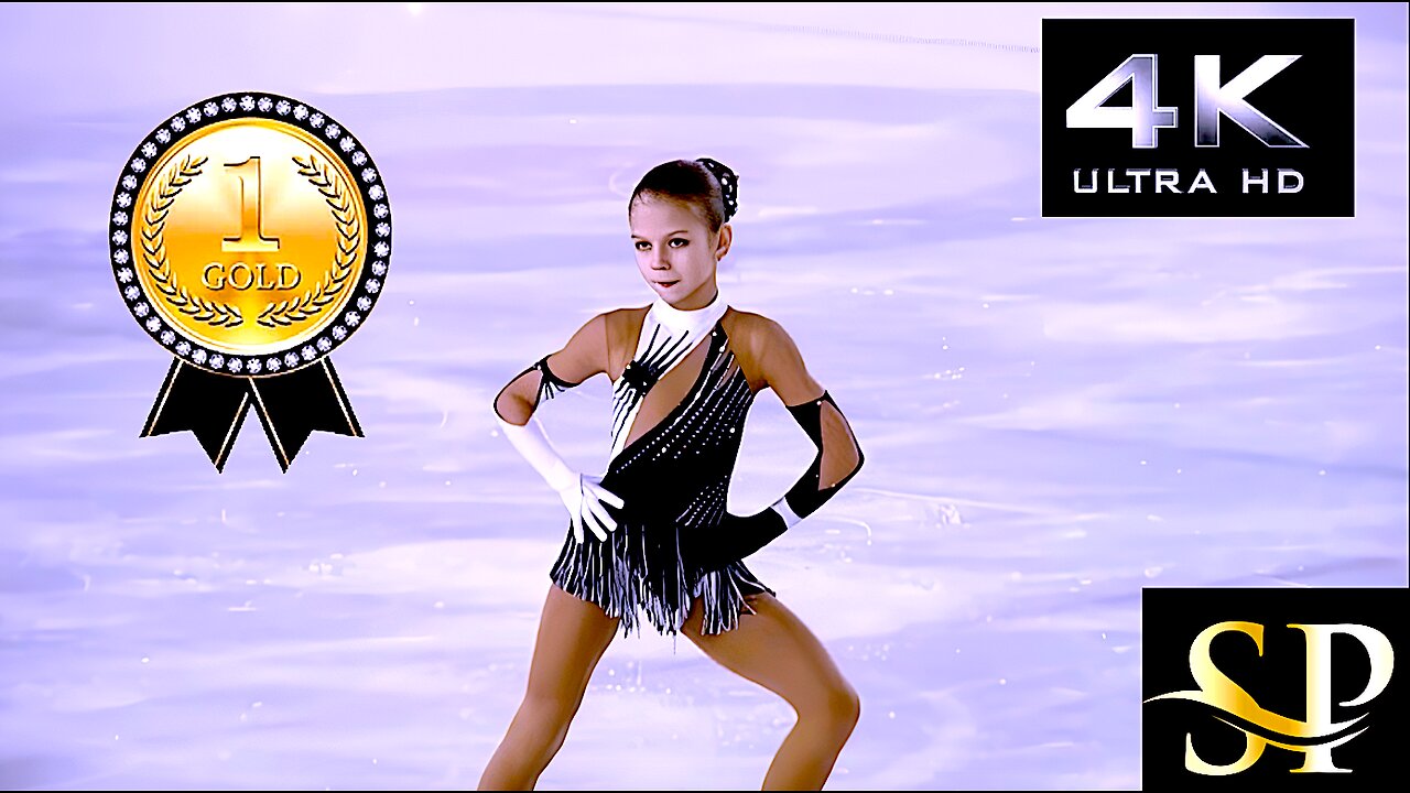 Александра Трусова Sasha TRUSOVA🇷🇺🥇Free Skate 2015 Moscow, younger age, PP Championships (HV.4K)