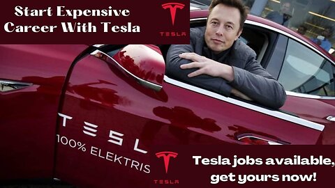 TESLA Exclusive 2023 Jobs Available, Get Your Now!