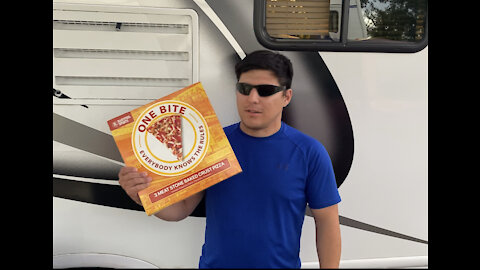 The Angry Corpsman Tries One Bite Pizza - Brutal Review