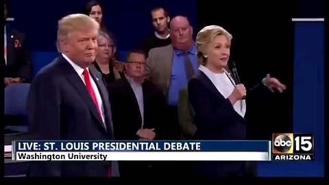 The best 30 seconds of Trump vs Clinton Debate in 2016