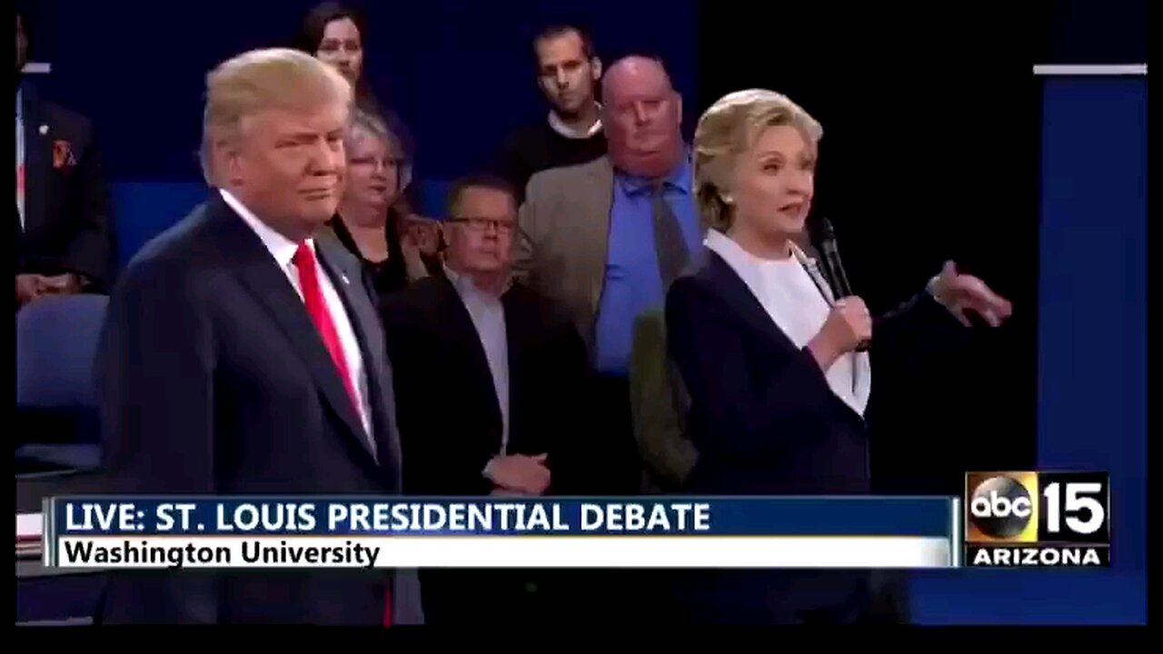 The best 30 seconds of Trump vs Clinton Debate in 2016