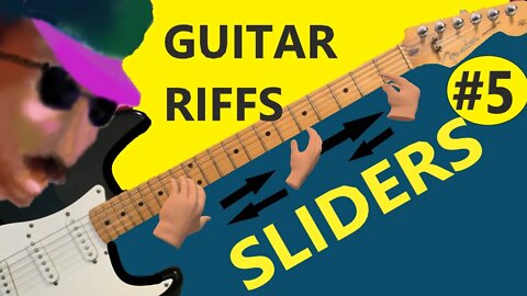 Guitar Riffs Sliders #5 | By Gene Petty | #Shorts
