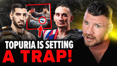 BISPING: Ilia Topuria is "SETTING A TRAP" for Max Holloway at UFC 308!