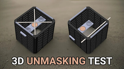 3D Metal Detector Unmasking Test