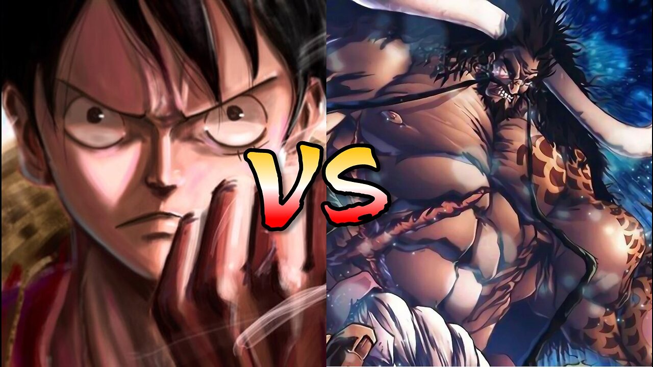 One Piece : Luffy vs Kaido (Full Fight Manga)