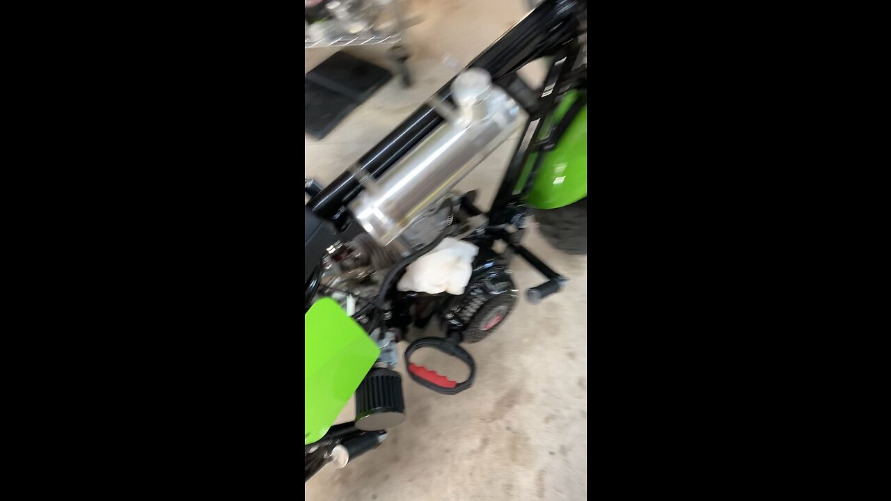 HURRICANE 200 X First start with all the modifications from Go Power Sports