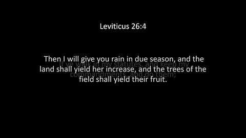 Leviticus Chapter 26