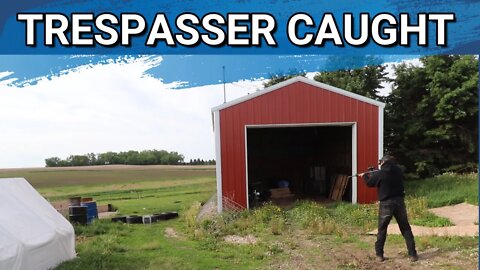 Finishing Up Getting Electric To The North Pasture | Moving Chickens | Trespasser Caught At Last!