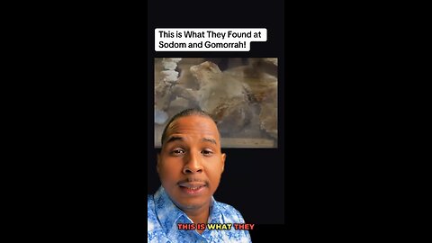 This is What They Found at Sodom and Gomorrah! 🔥 #viral #short #reel #bible #video #2024