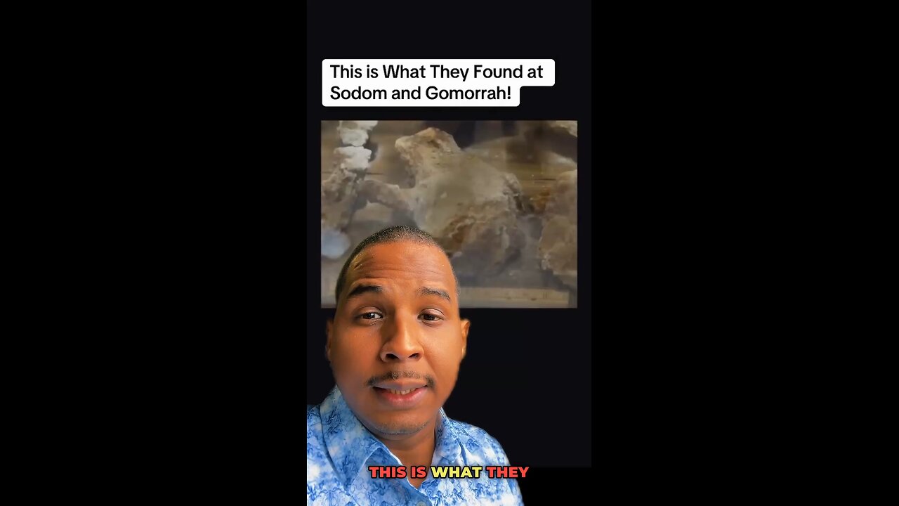 This is What They Found at Sodom and Gomorrah! 🔥 #viral #short #reel #bible #video #2024