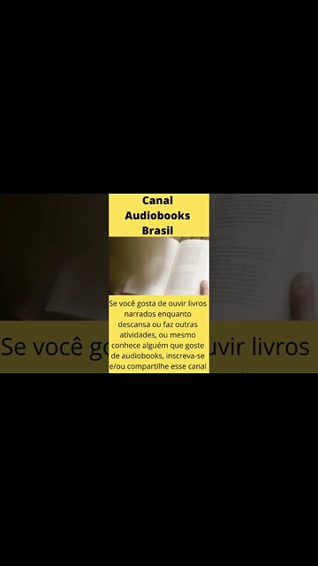 Canal Audiobook Brasil #shorts