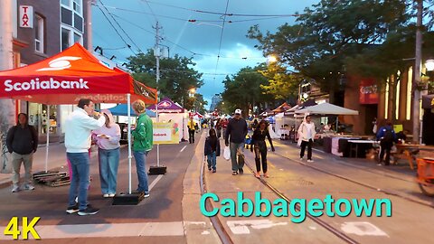 【4K】Toronto Cabbagetown Festival Canada 🇨🇦