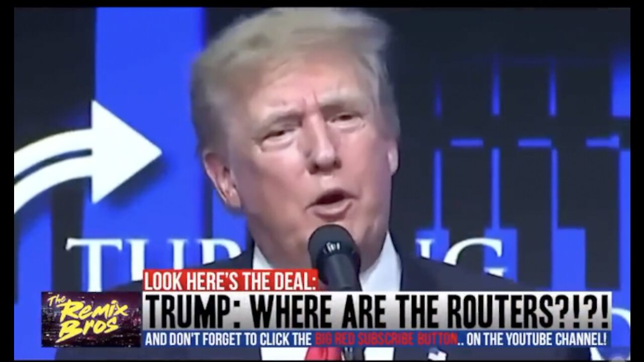 Trump Meme: Where is the router?