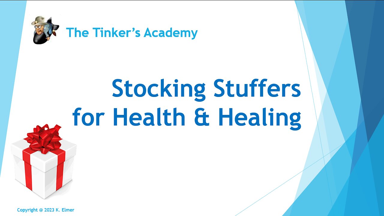 Stocking Stuffer Ideas for Health & Healing