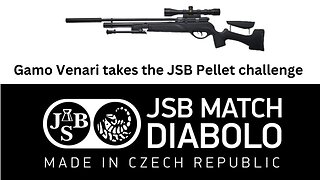 Gamo Venari Does the JSB Pellet challenge