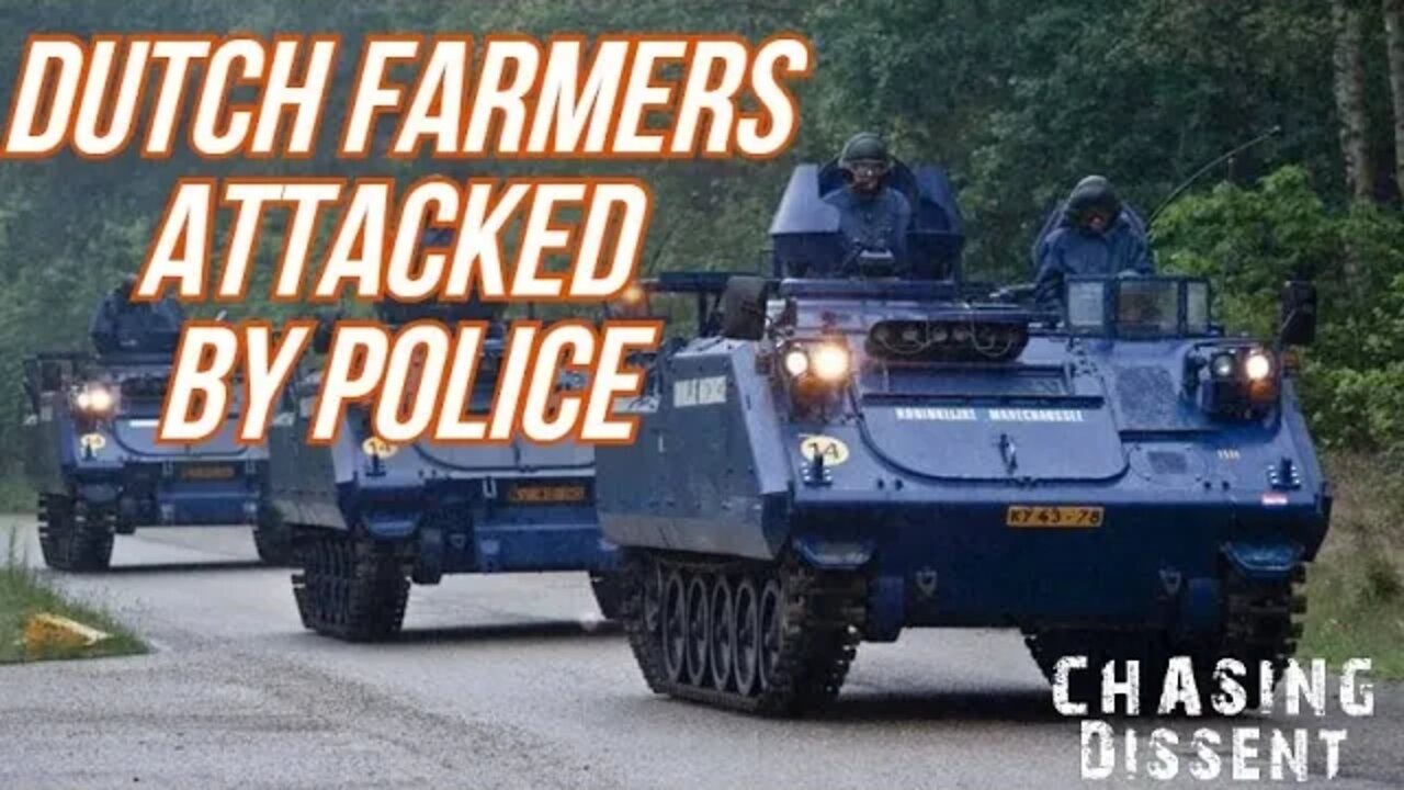 Dutch Farmers UPDATE - Security Services ATTACK Protesters