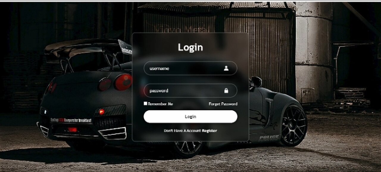 Create a Stylish Login Form Page Using HTML and CSS, Step-by-step