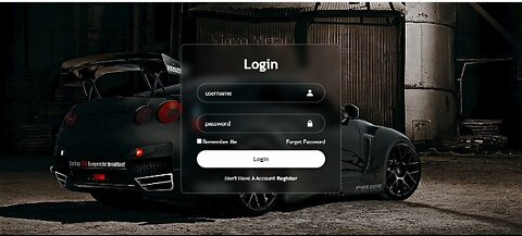 Create a Stylish Login Form Page Using HTML and CSS, Step-by-step