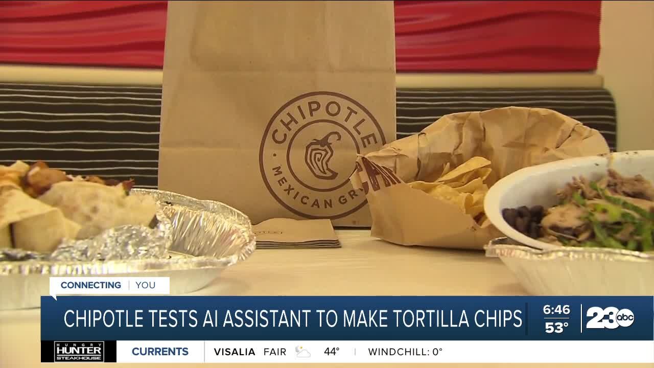 Chipotle testing robot named 'chippy' that can make tortilla chips