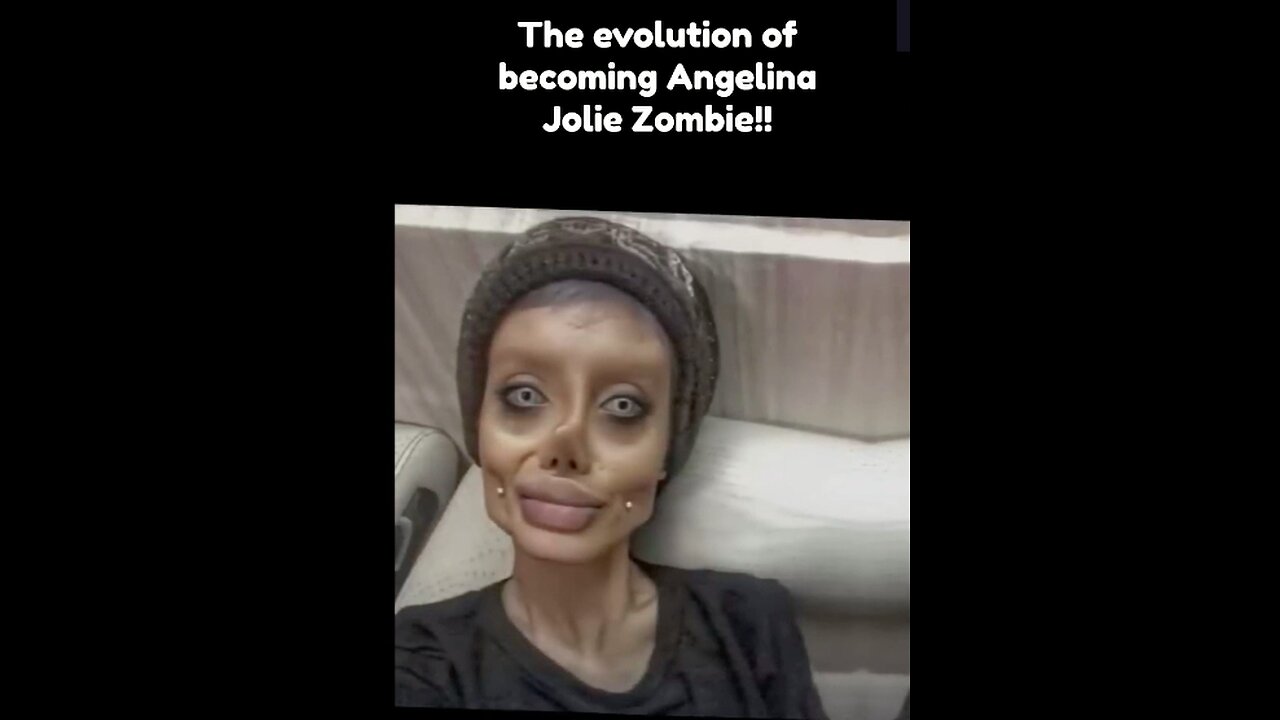 Evolution of becomimg Angelina Jolie Zombie!!