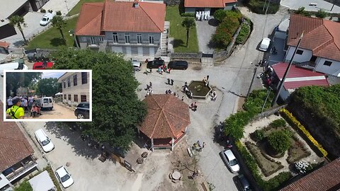 Caminhada da Senhora da Paz e Santa Águeda em Jugueiros.