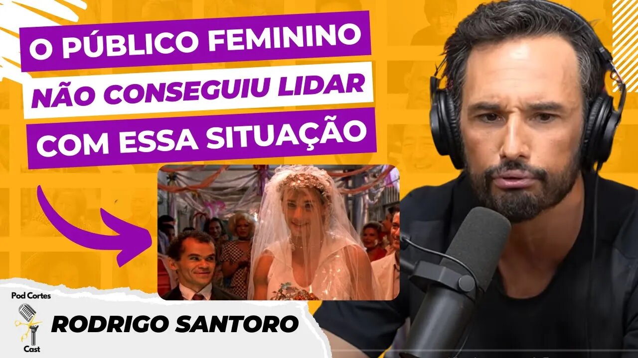 O MAIOR DESAFIO DE RODRIGO SANTORO FOI ATUAR EM CARANDIRU - Podpah #435