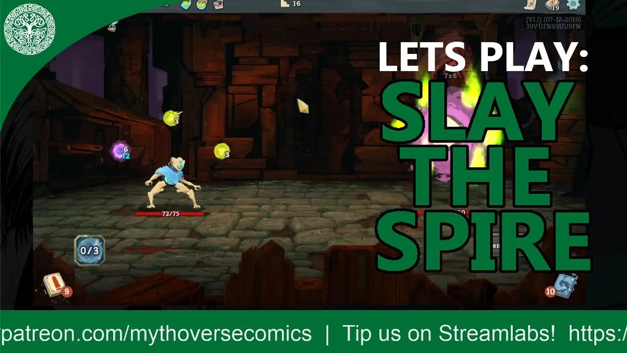 Mythoverse Let's Play: Slay The Spire - Defect run