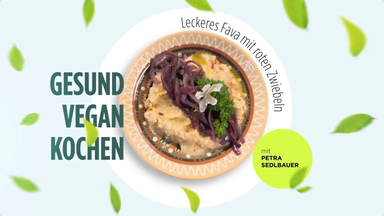 Fava mit roten Zwiebeln # Petra Sedlbauer # AD Kochstudio