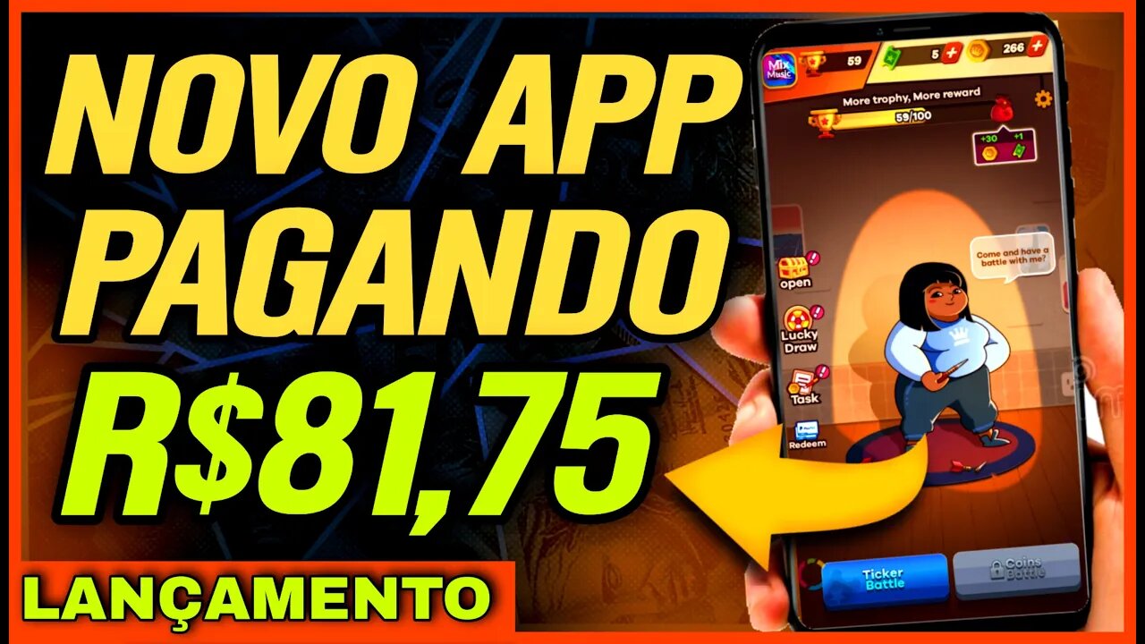 [LANÇOU] NOVO APP PRA GANHA DINHEIRO ATÉ R$81,75 DARTS MATCH
