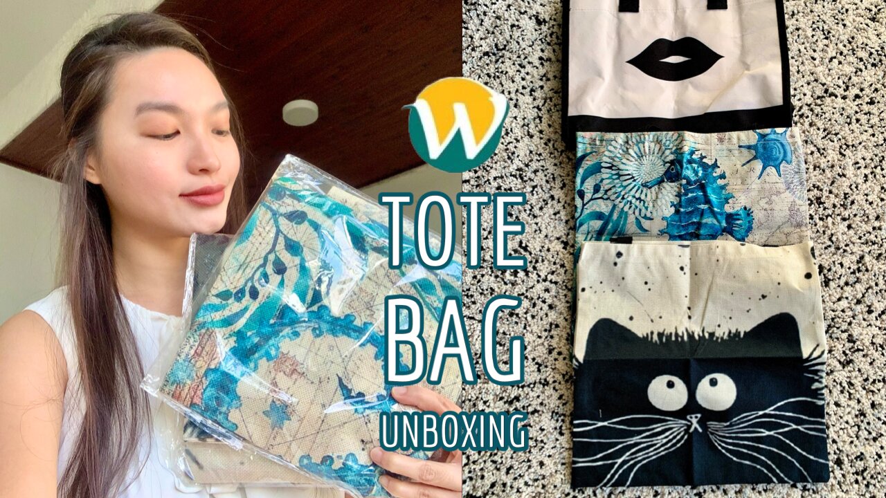 Wiskf Tote Bag Unboxing