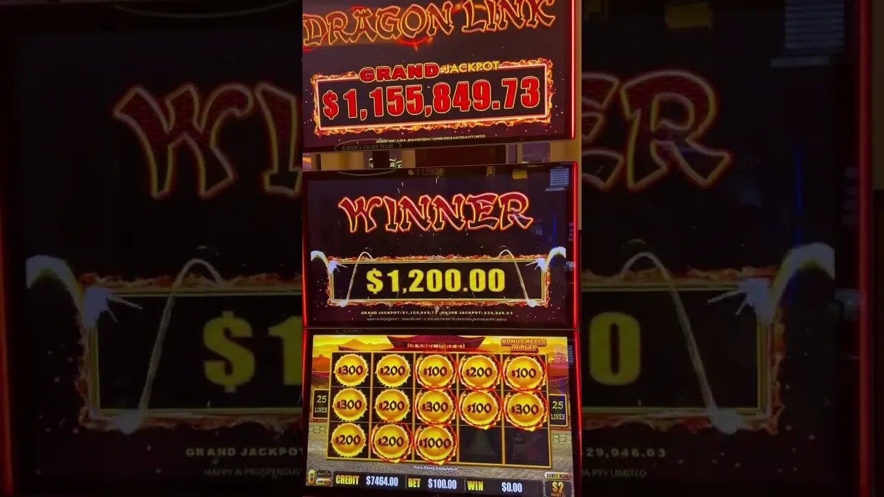 $1M DOLLAR DRAGON LINK IN LAS VEGAS!! #lasvegas #dragonlink