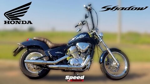 Testando Honda VT 600 Shadow 2002 | Analise Completa | Speed Channel