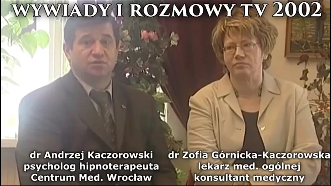 MEDYCYNA I FENOMEN HIPNOZY Z POGRANICZA ŻYCIA I ŚMIERCI KLINICZNEJ W IMAGOTERAPII / 2002 © TV IMAGO